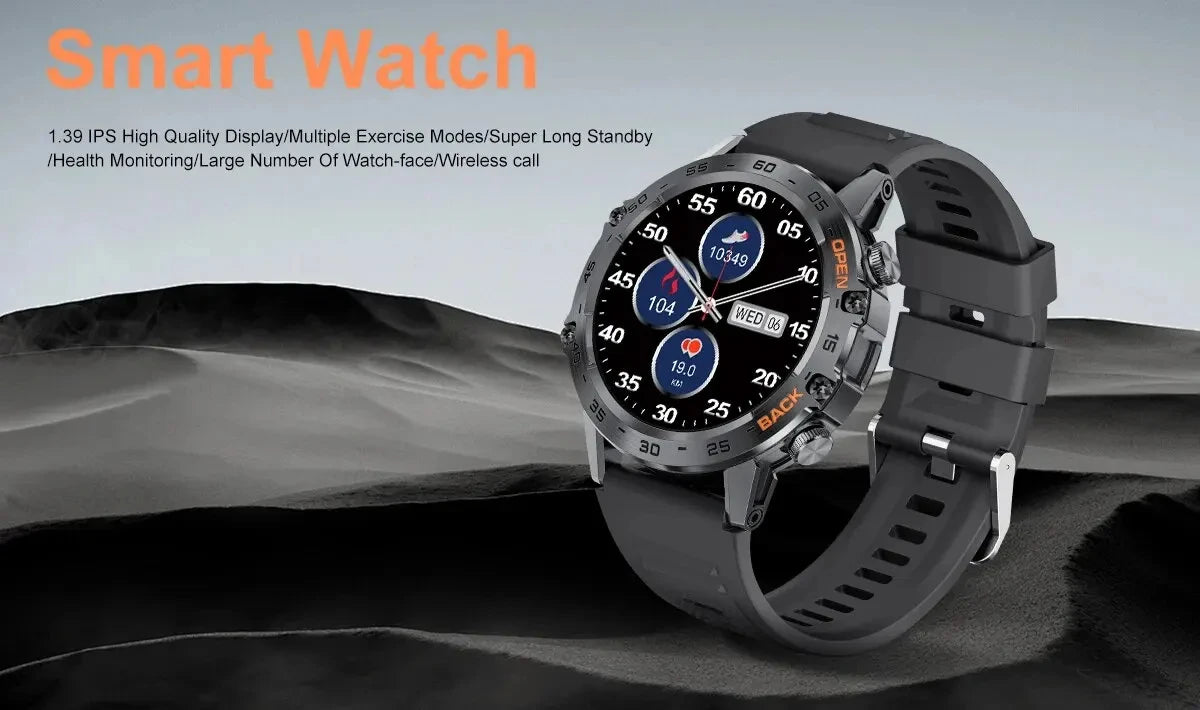 1.39" Bluetooth Call Smartwatch for Men