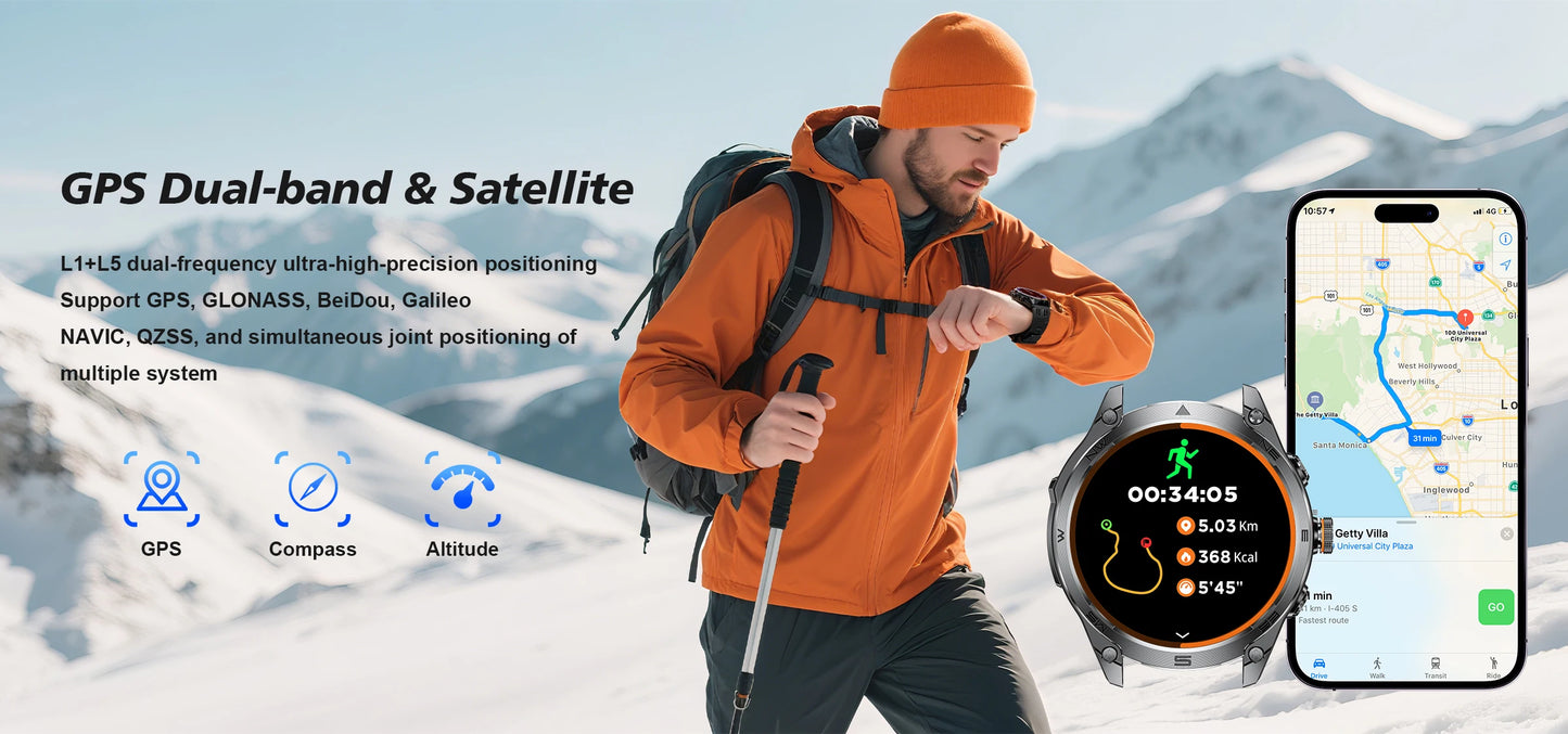 T-Rex 3 Military Smartwatch for Men