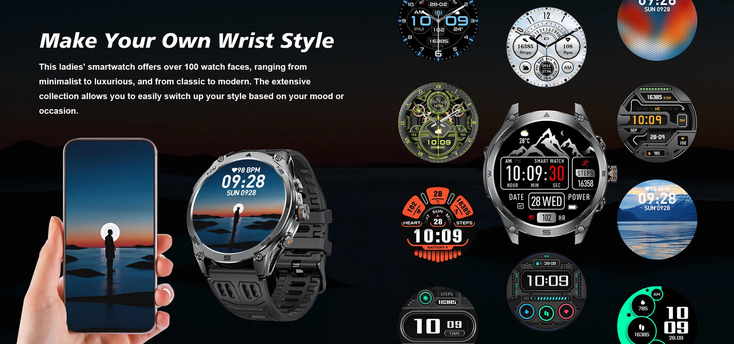 T-Rex 3 Military Smartwatch for Men