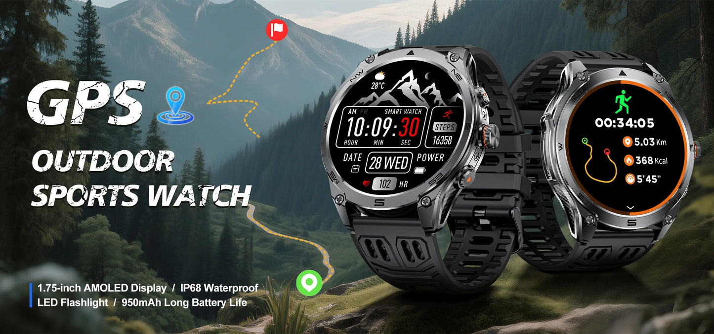 T-Rex 3 Military Smartwatch for Men