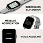 2025 Smartwatch – Full Touch Fitness & Bluetooth Call Watch