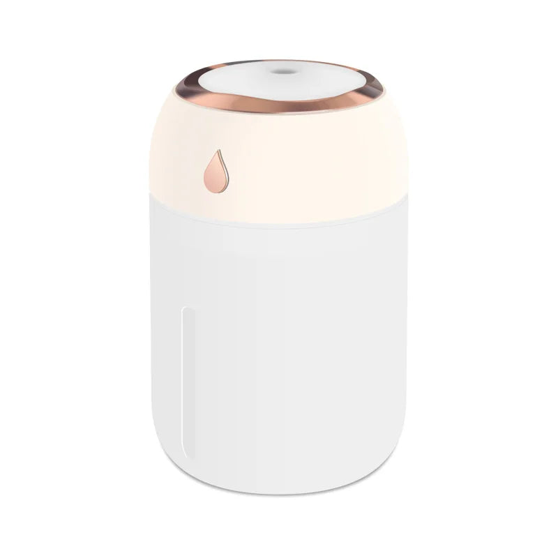 Portable Mini USB Humidifier – Aroma Diffuser with LED Light