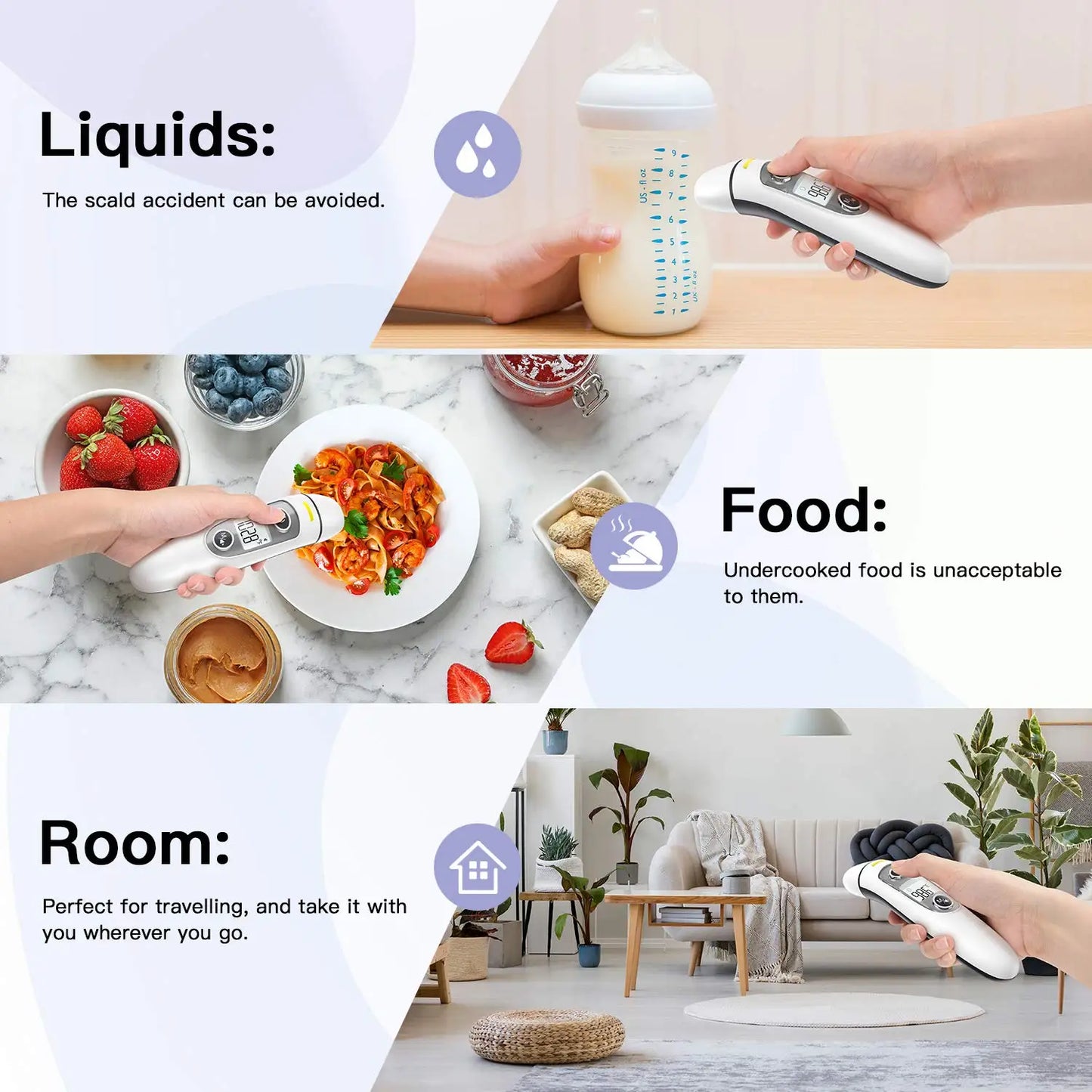 Digital Ear & Forehead Thermometer – 1-Second Reading