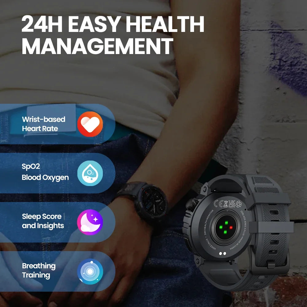 Zeblaze Ares 3 Plus Smartwatch 1.43'' AMOLED
