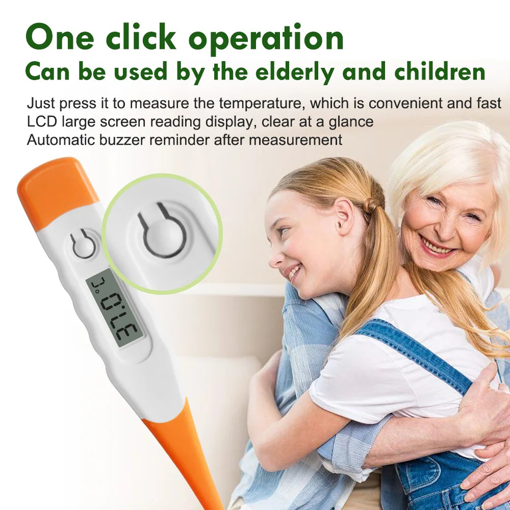 Digital Adult Thermometer – Fast & Accurate Fever Reading