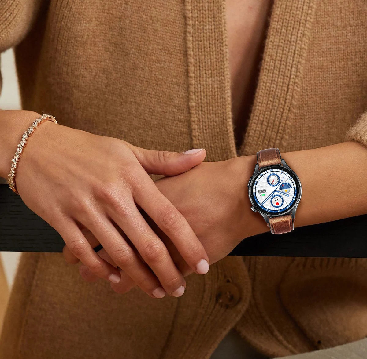 2025 ECG+PPG Health Smartwatch for Men & Women