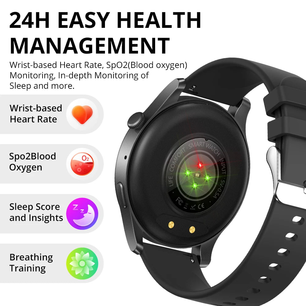 V73 AMOLED Bluetooth Call Smartwatch 2024
