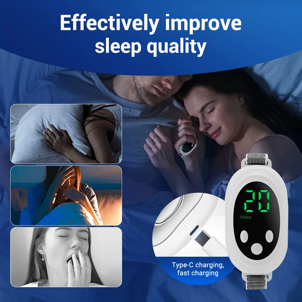 Microcurrent EMS Sleep Aid Device – Stress & Insomnia Relief