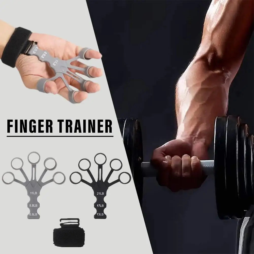 Hand Grip 5-Finger Exerciser – Adjustable Forearm & Wrist Trainer