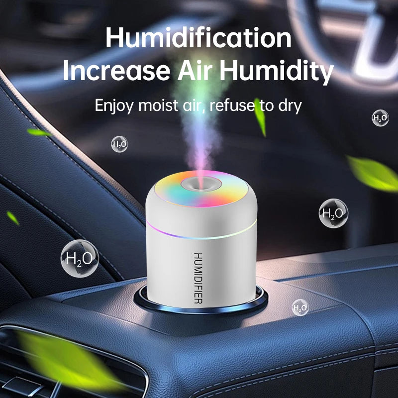 180ml Mini USB Humidifier – Electric Aroma Diffuser & Mist Maker