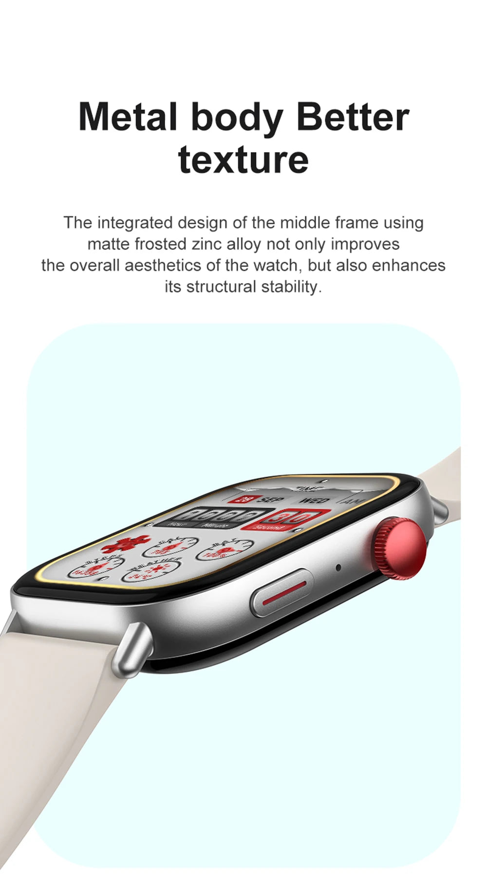 C8 Max Voice Calling Smartwatch 1.93" Display