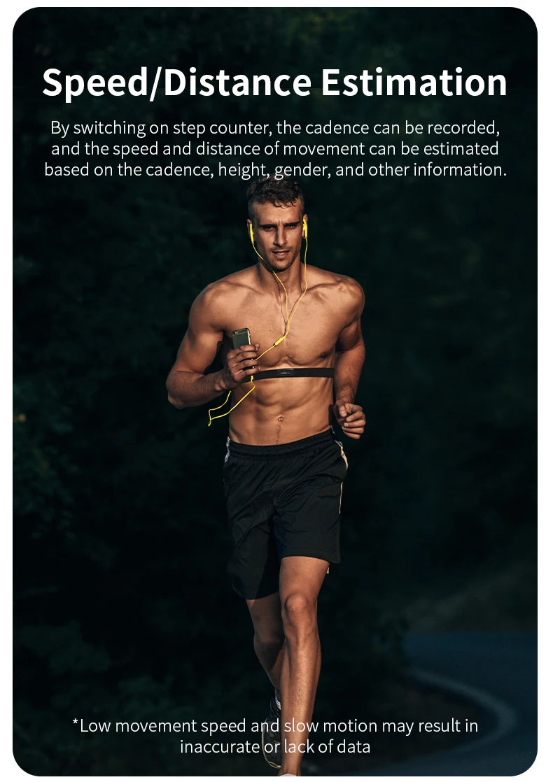 X2 Pro Heart Rate Monitor – Rechargeable Fitness & Swimming Sensor