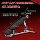 Professional Sit-Up Bench – Adjustable Height & Incline/Decline