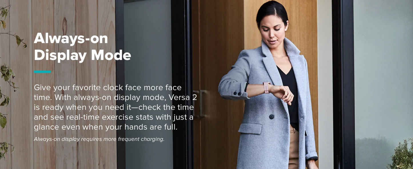 Fitbit Versa 2 Health & Fitness Smartwatch