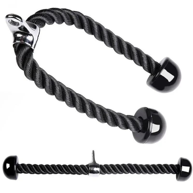 Triceps & Face Pull Rope – Push/Pull Gym Cable Accessory