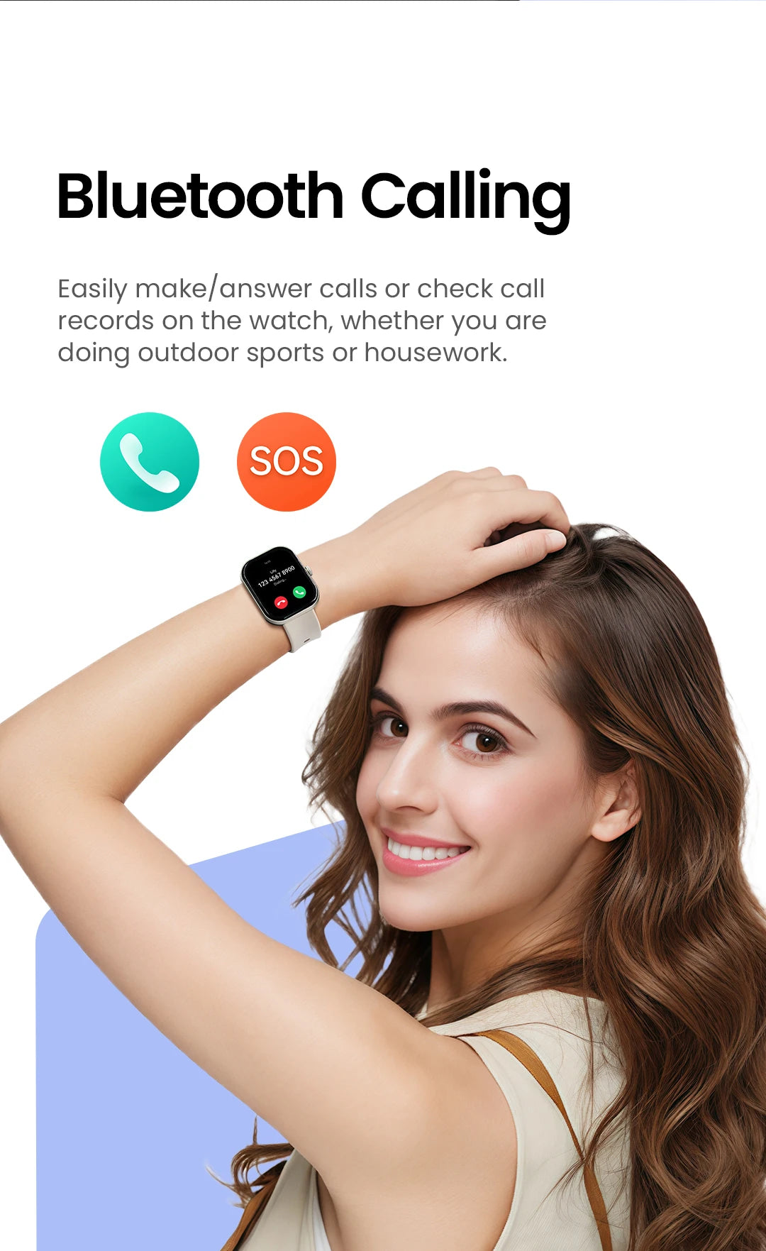 Watch S6 Smartwatch 2.01" HD Display