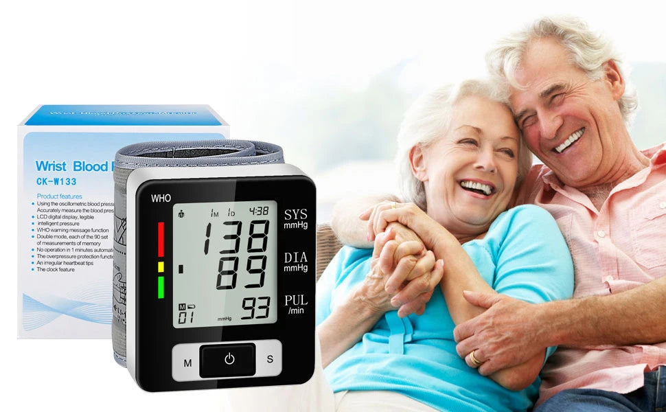 Digital Wrist Blood Pressure Monitor – High-Accuracy Tonometer