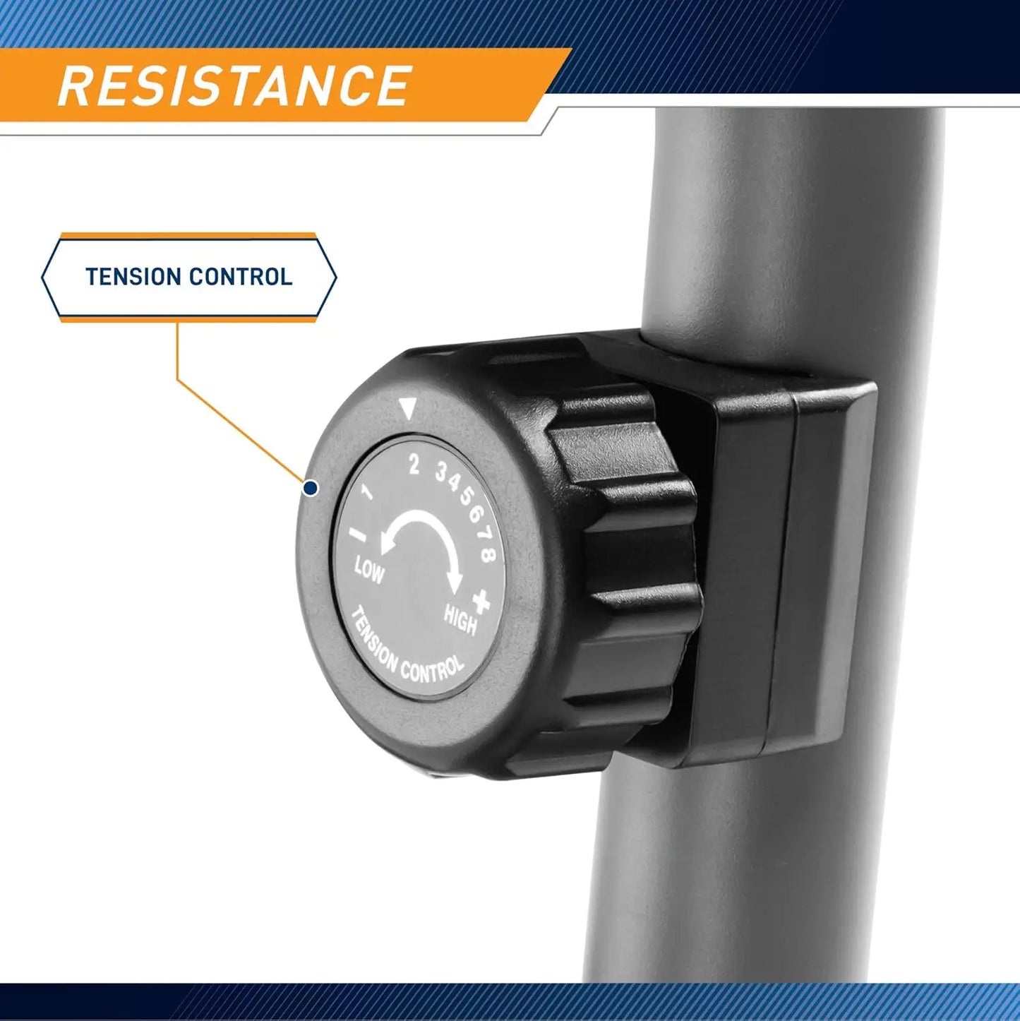 Home Exercise Bike – Adjustable Magnetic Resistance for Cardio