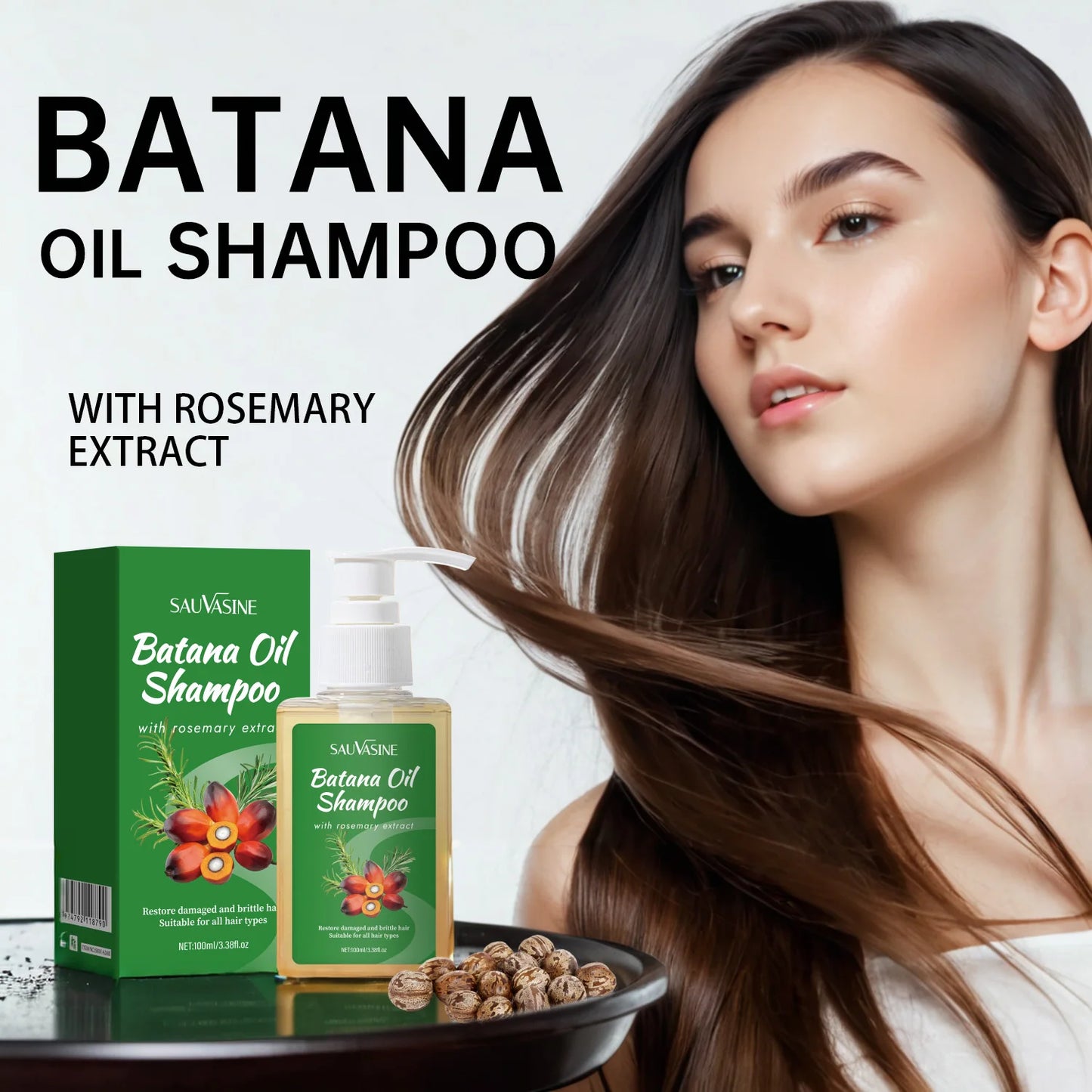 Batana Oil Shampoo & Conditioner – Anti-Hair Loss & Hair Strengthening