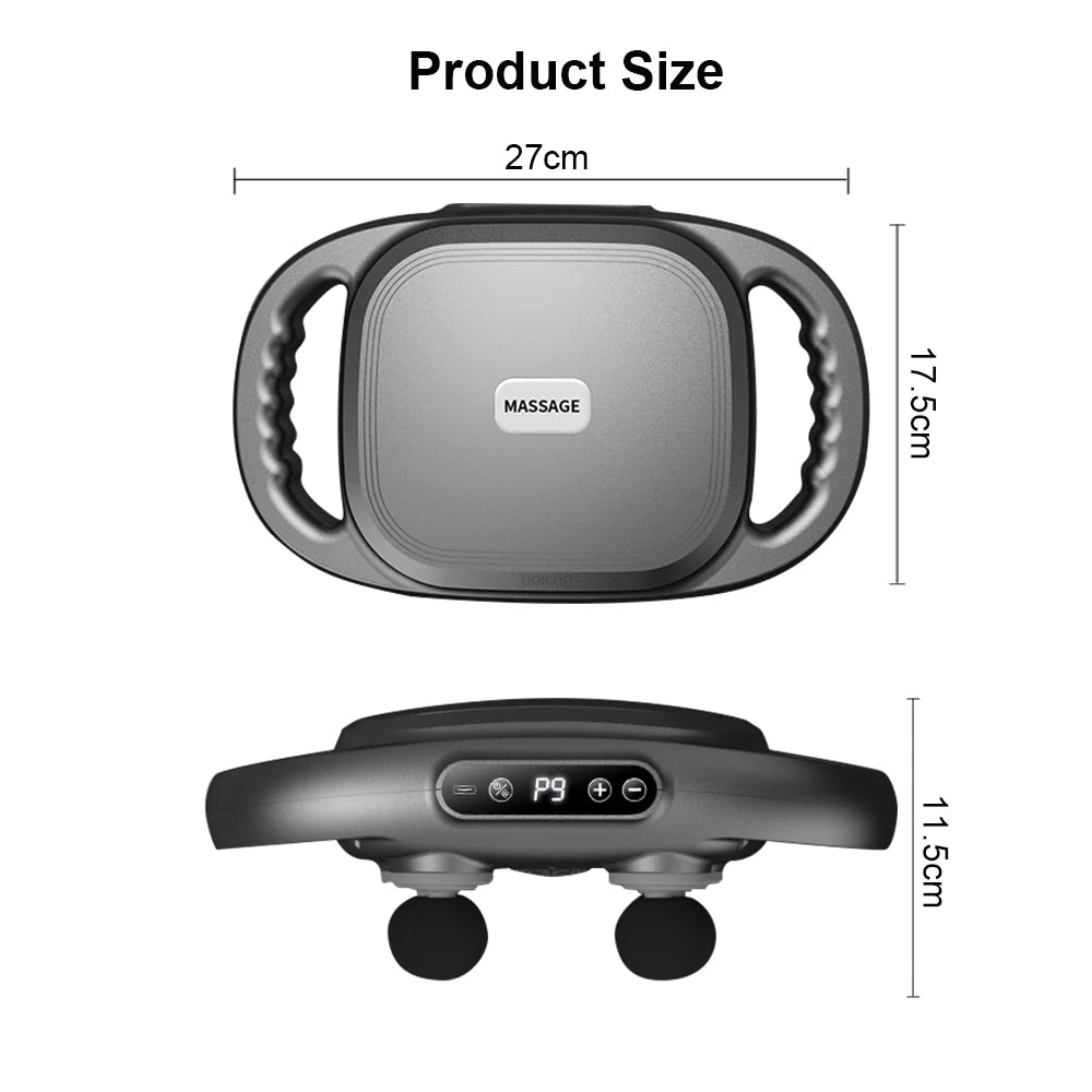 Fascia Gun Muscle Massager – Six-Head Professional Massage Gun