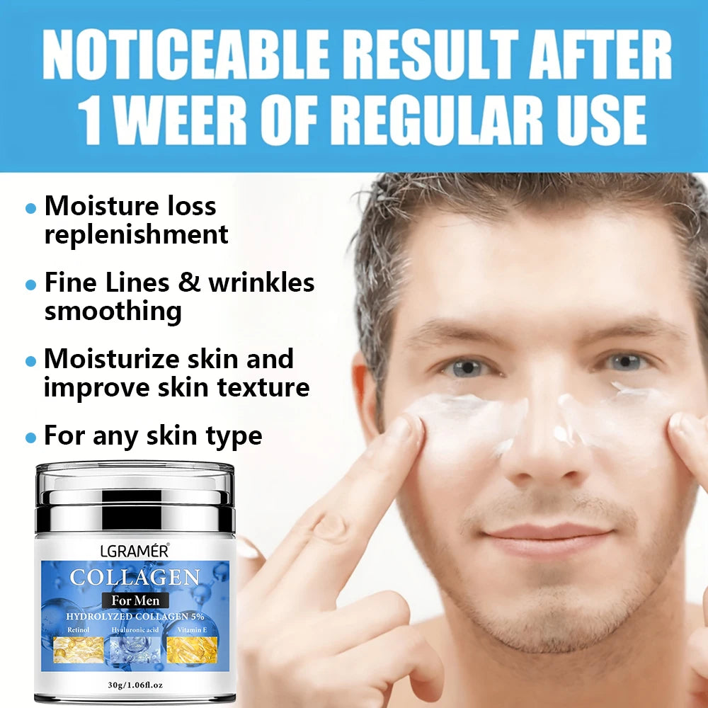 Men’s Anti-Wrinkle Retinol Face & Neck Cream