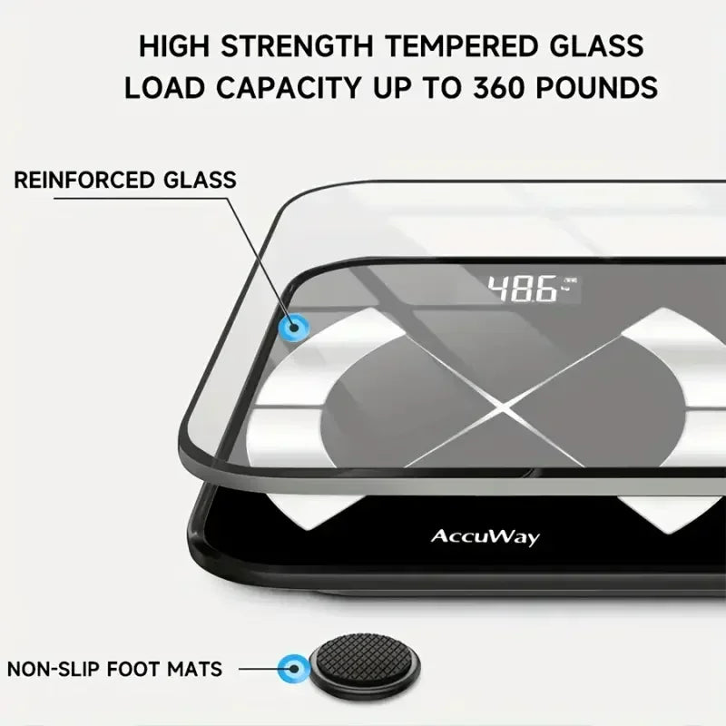 Intelligent Body Fat Scale – Wireless High-Precision Weight Monitor