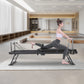 Foldable Pilates Reformer – Steel Yoga Fitness Equipment