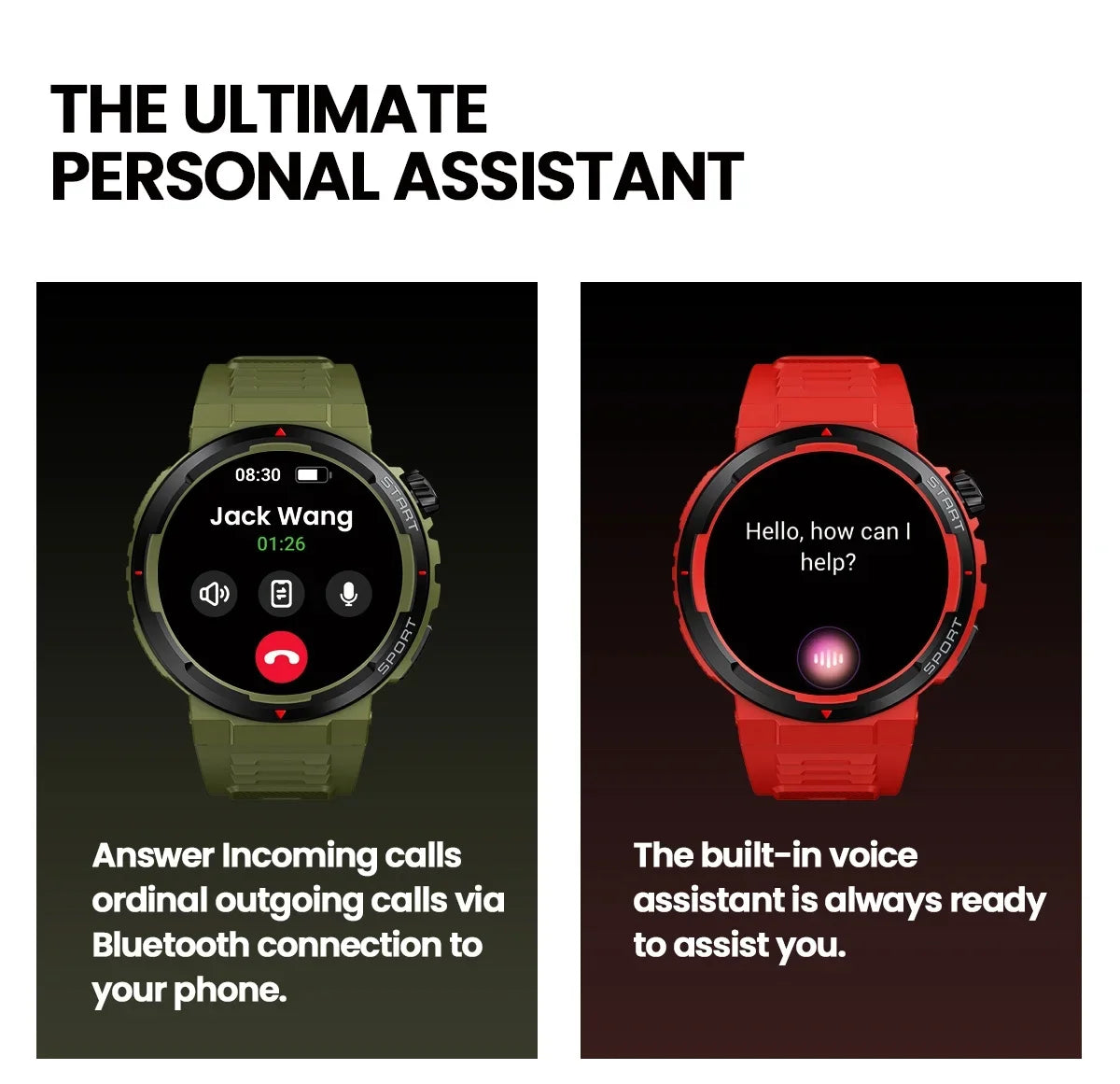 Zeblaze Ares 3 Plus Smartwatch 1.43'' AMOLED