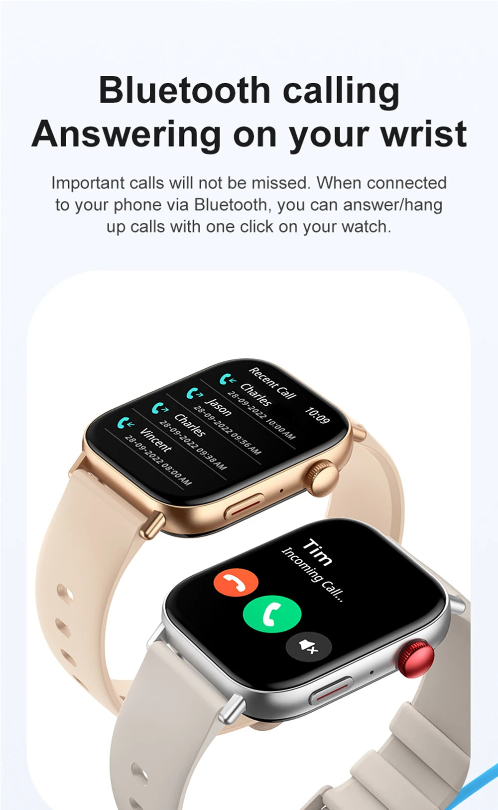 C8 Max Voice Calling Smartwatch 1.93" Display