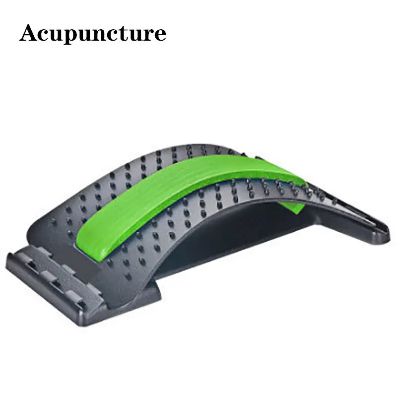 Lumbar Stretching & Massager Device – Spine Correction & Back Relief