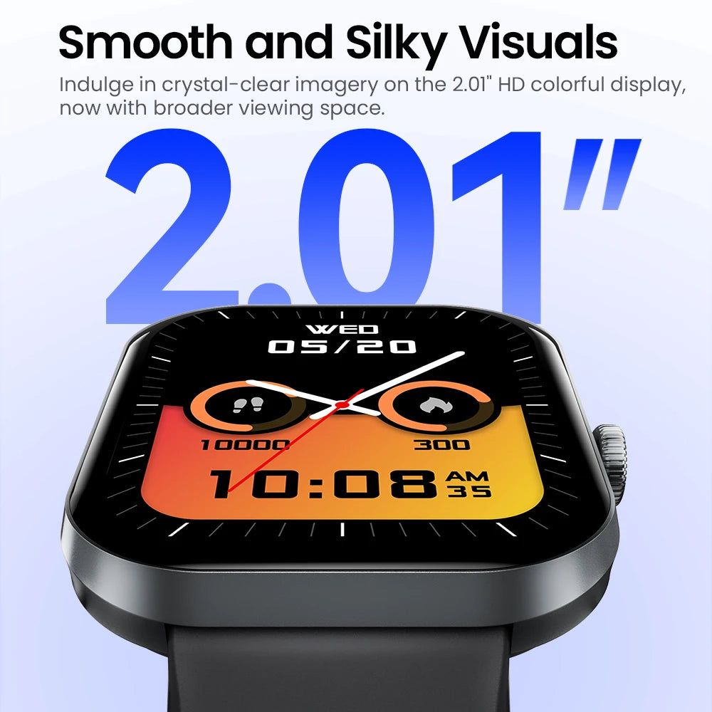 Watch S6 Smartwatch 2.01" HD Display