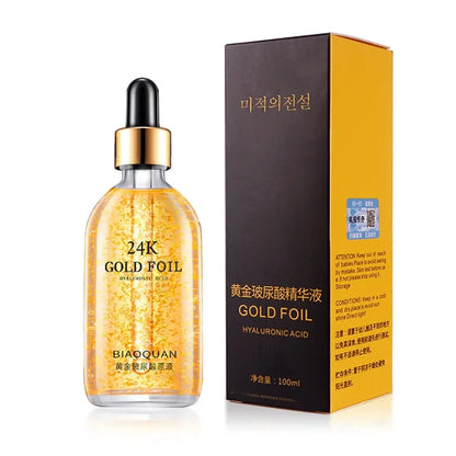 24K Gold Hyaluronic Acid Nicotinamide Anti-Aging Lifting Face Serum