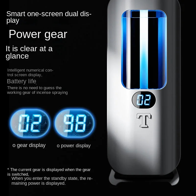 Automatic Aromatherapy Diffuser – Digital Humidifier with Colored Lights