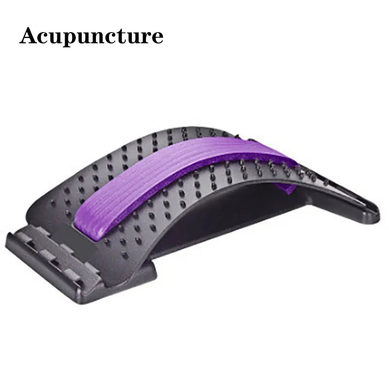 Lumbar Stretching & Massager Device – Spine Correction & Back Relief