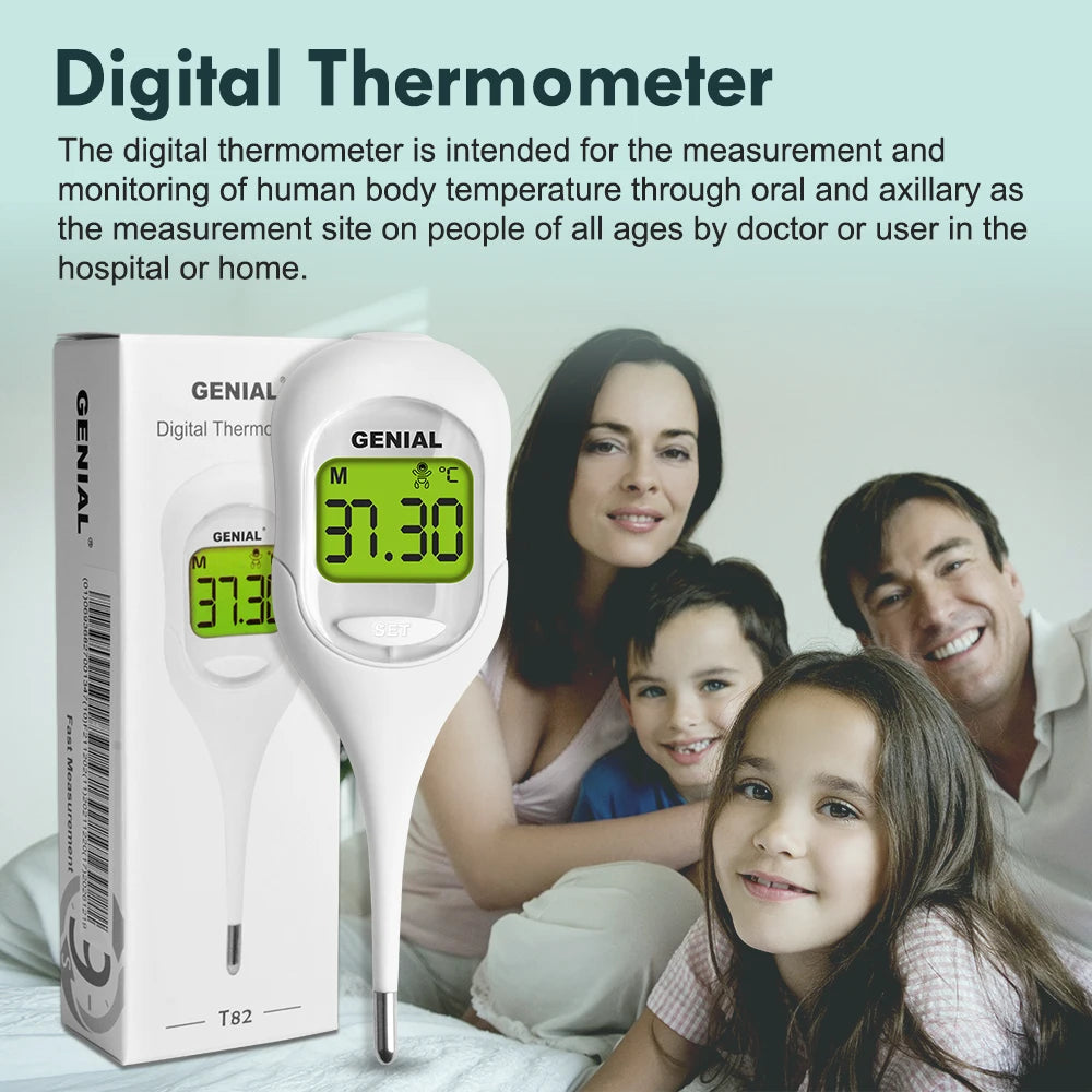 9-Second Digital Basal Thermometer – Fast & Accurate for Adults & Kids
