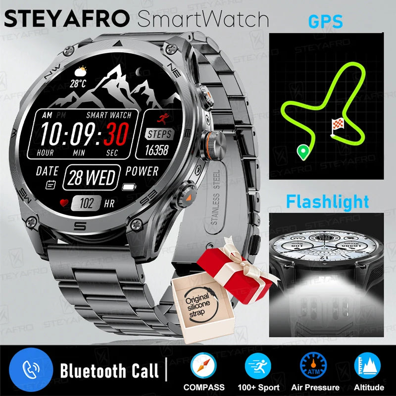 T-Rex 3 Military Smartwatch for Men