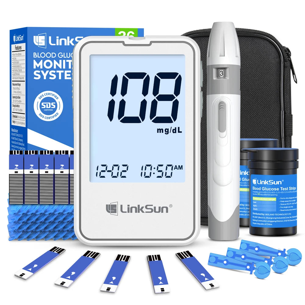 G-425-3 Blood Glucose Meter – Complete Diabetes Test Kit