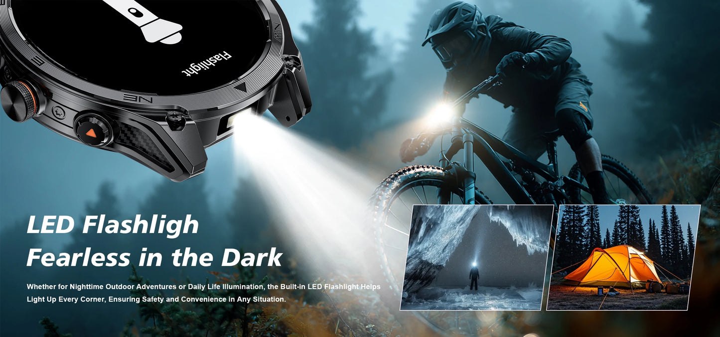 T-Rex 3 Military Smartwatch for Men