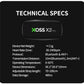 X2 Pro Heart Rate Monitor – Rechargeable Fitness & Swimming Sensor