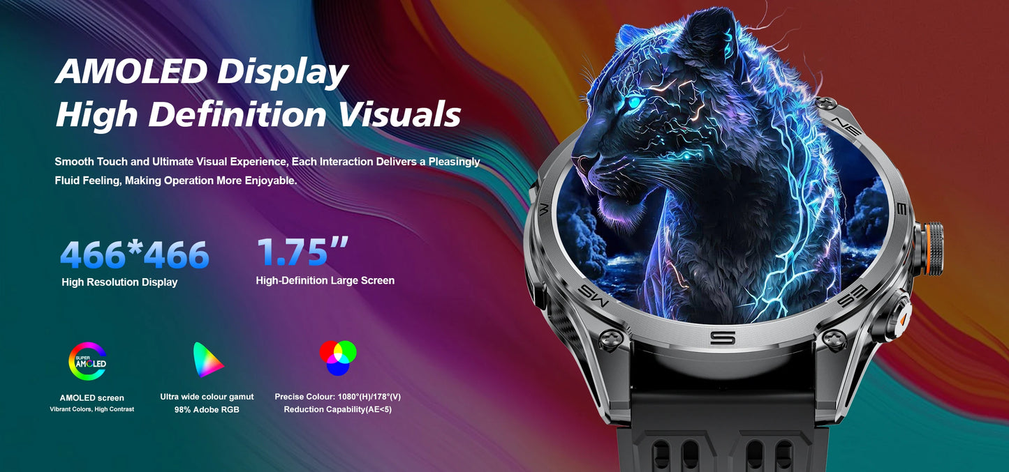 T-Rex 3 Military Smartwatch for Men