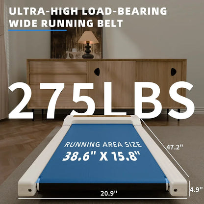 High-Efficiency Brushless Treadmill – LED Display & Countdown Modes