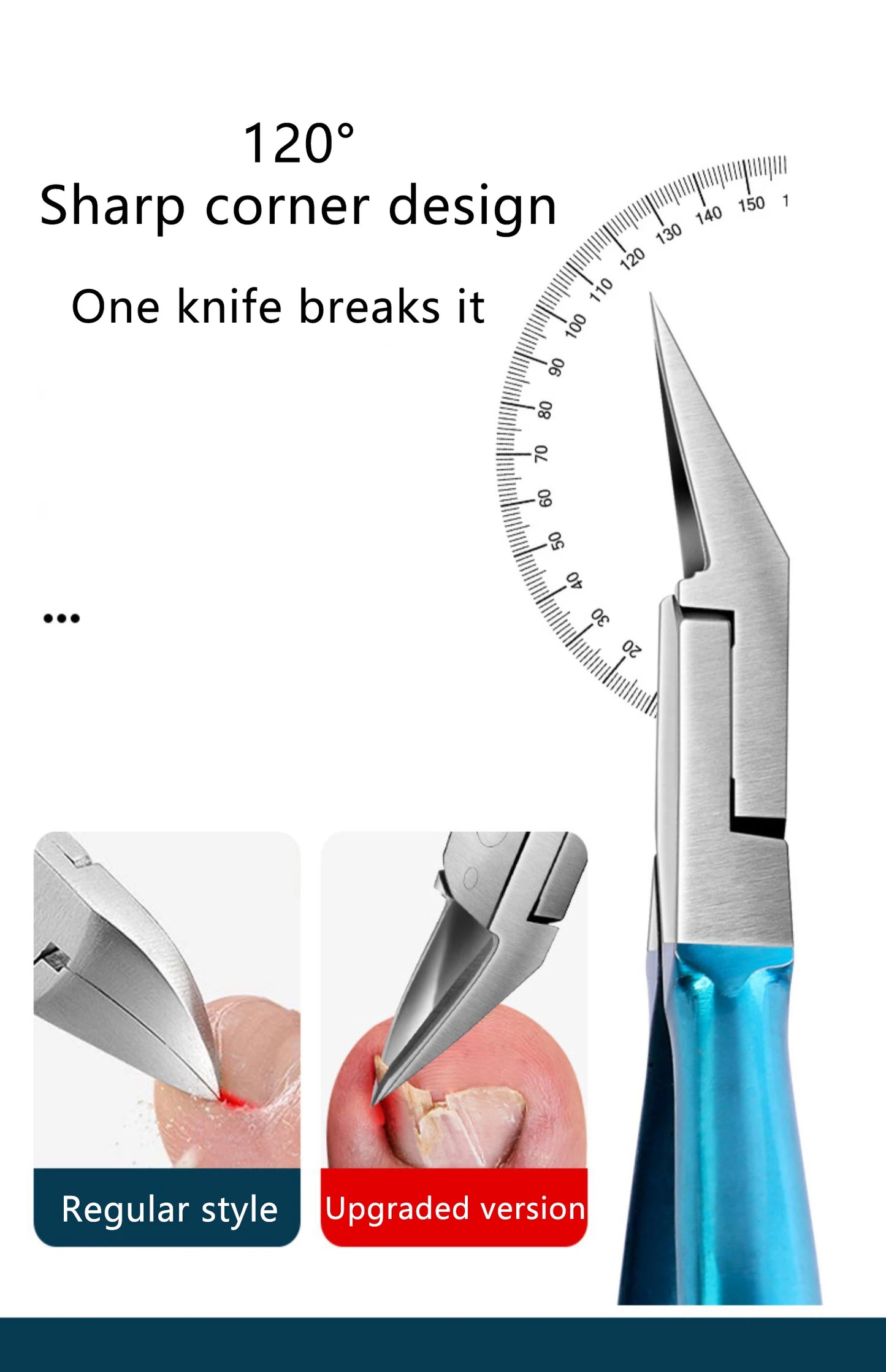 Professional Toenail Clipper – Ingrown & Thick Nail Trimmer