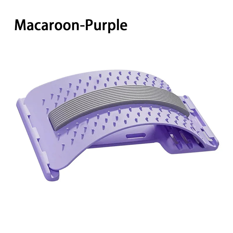 Lumbar Stretching & Massager Device – Spine Correction & Back Relief