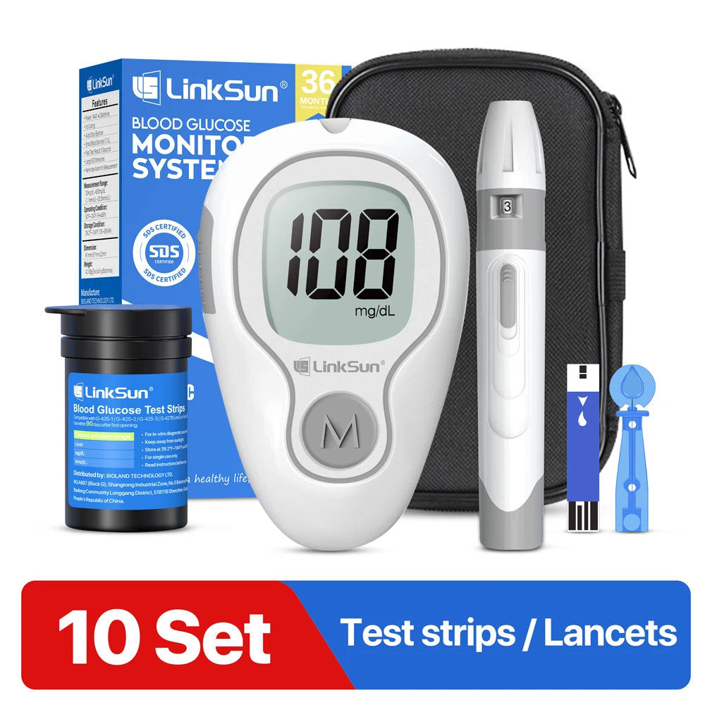 G-425-3 Blood Glucose Meter – Complete Diabetes Test Kit