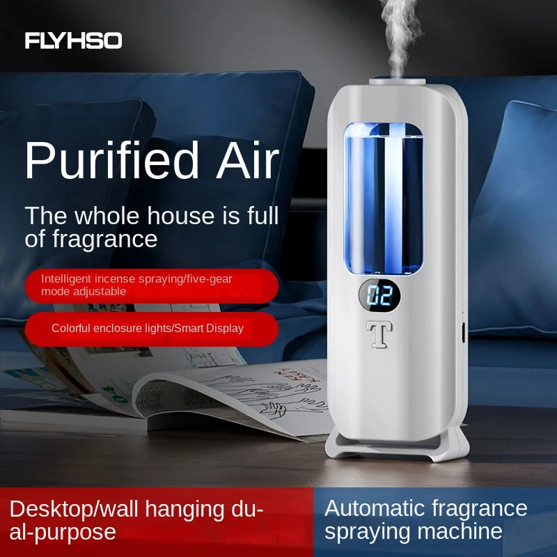 Automatic Aromatherapy Diffuser – Digital Humidifier with Colored Lights