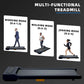 High-Efficiency Brushless Treadmill – LED Display & Countdown Modes