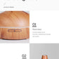 500ml Wood Grain Aromatherapy Diffuser – Ultrasonic Humidifier with Remote
