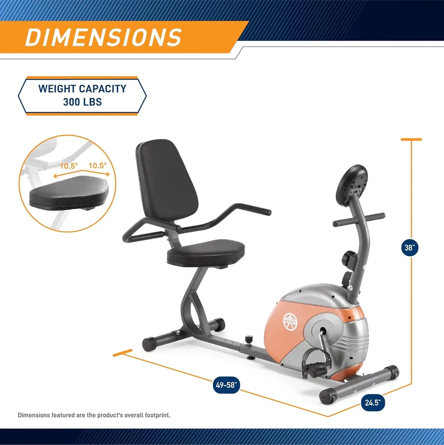 Home Exercise Bike – Adjustable Magnetic Resistance for Cardio
