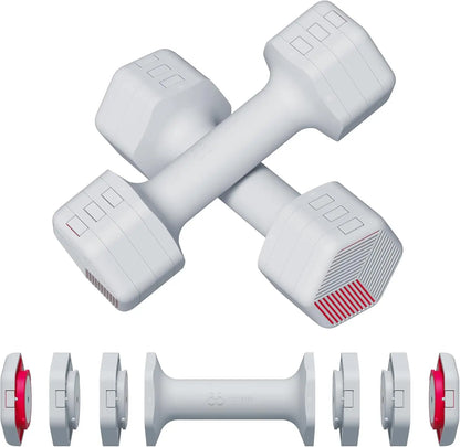 Adjustable Dumbbells Set – 2–5lb Free Weights for Home Gym