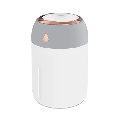 Portable Mini USB Humidifier – Aroma Diffuser with LED Light